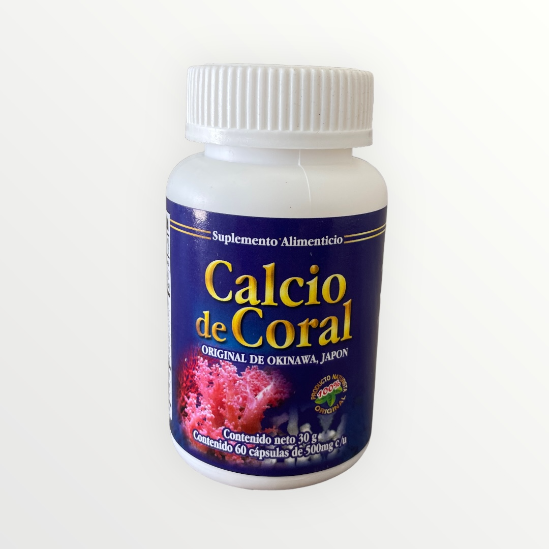 Calcio de Coral 60 Capsulas Vidaherbal