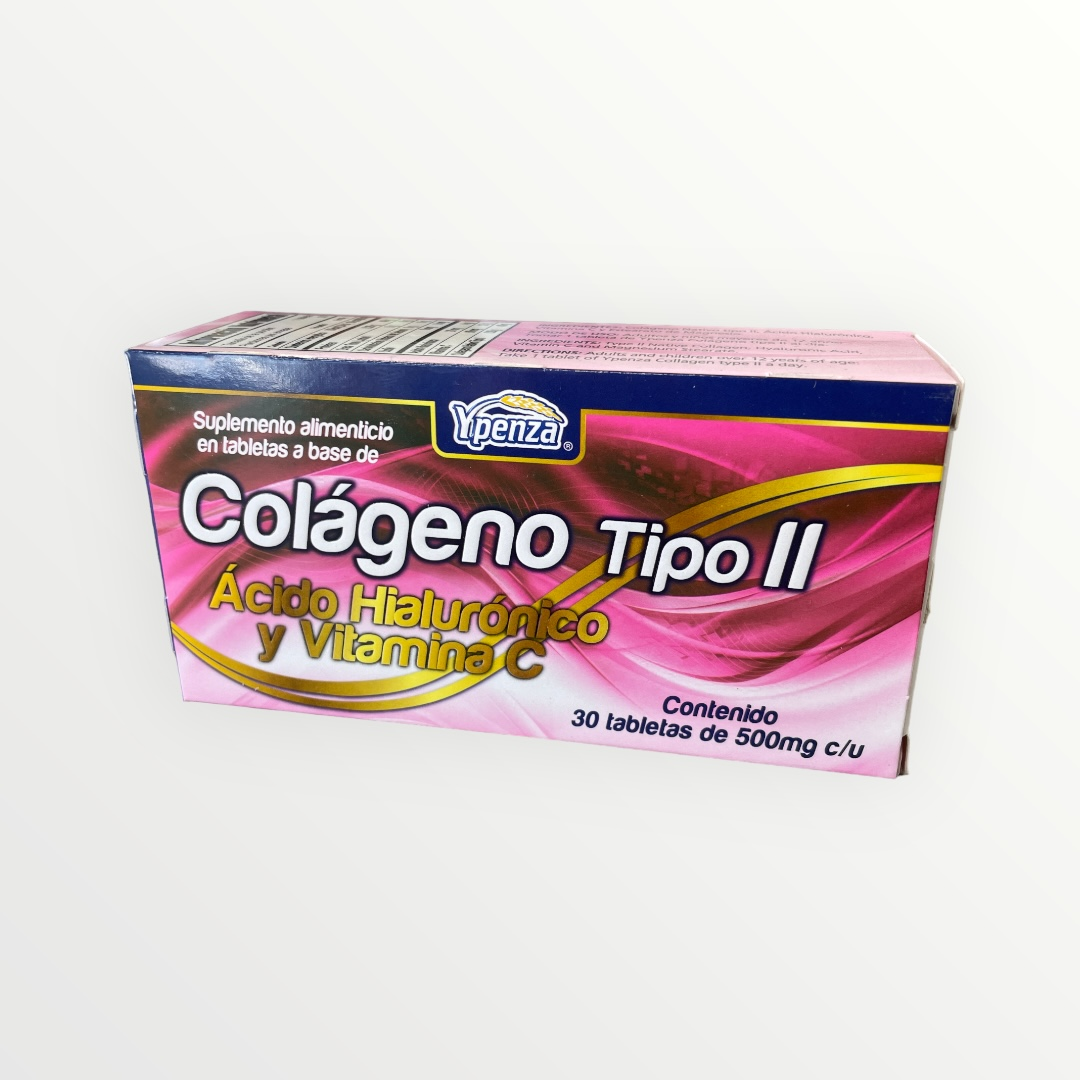 Colageno Tipo 2 30 Tabletas Ypenza