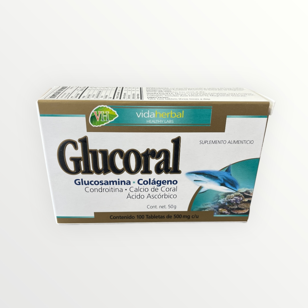 Glucoral 100 Tabletas Vida Herbal