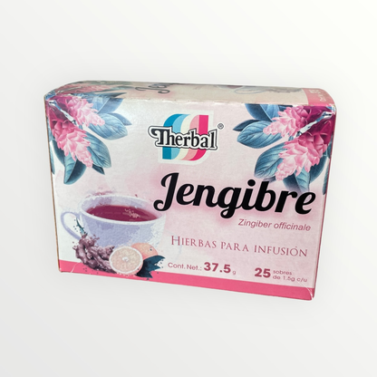 Té de Jengibre 25 sobres Therbal