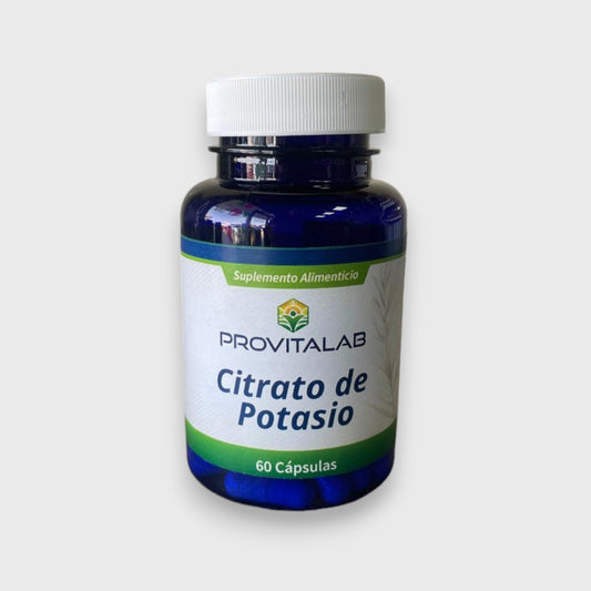 Citrato de Potasio 60 Capsulas Provitalab