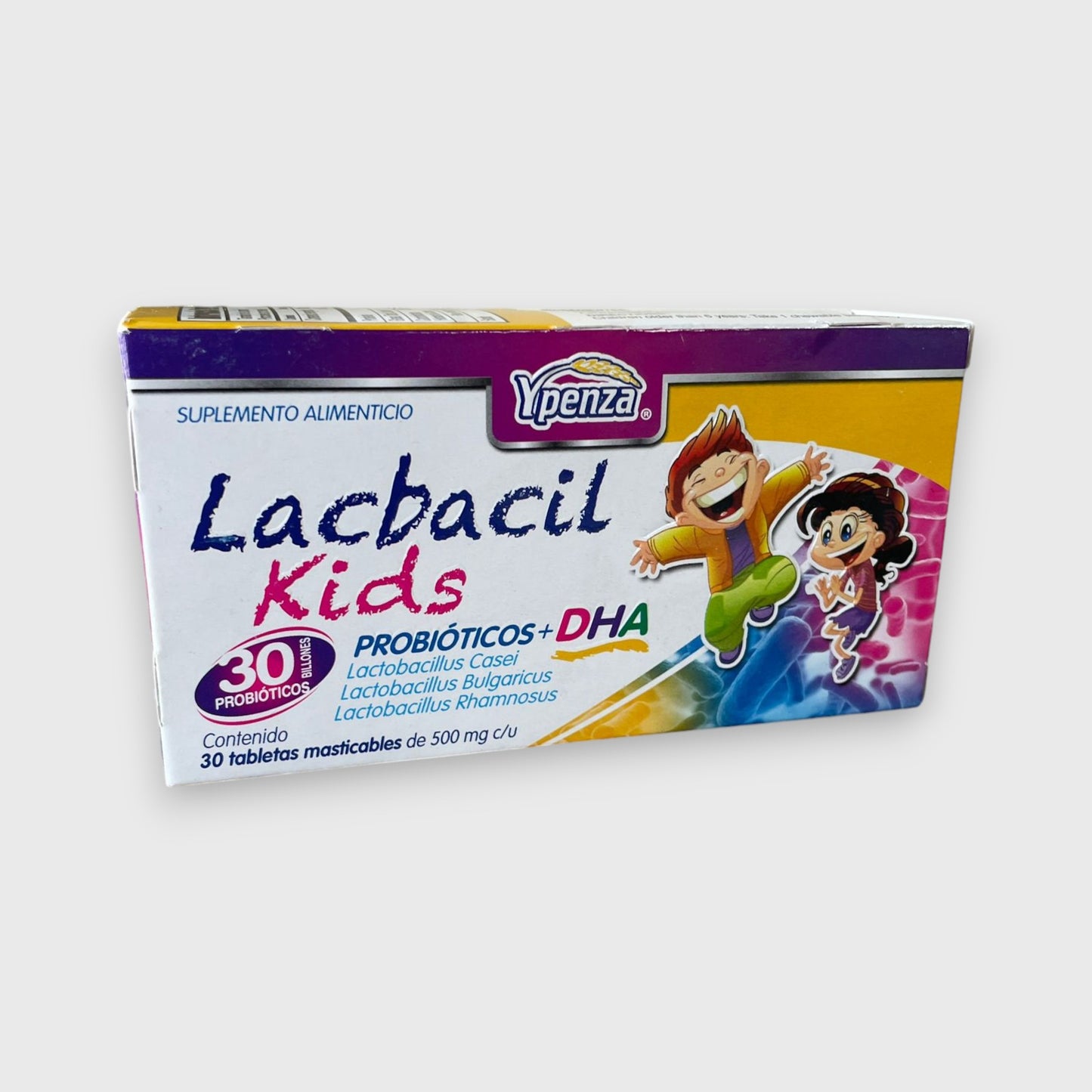 Lacbacil Kids 30 Tabletas Masticables Ypenza