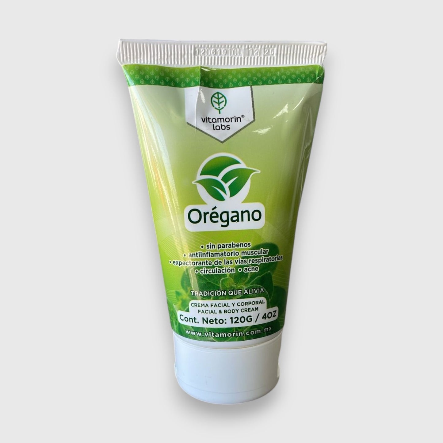 Crema Facial y Corporal de Oregano 120g Vitamorin Labs