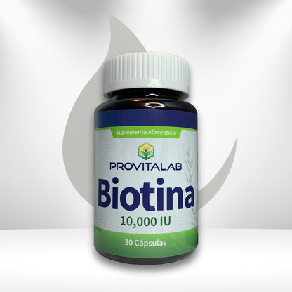 Biotina 10,000UI Provitalab 30 caps