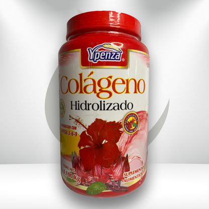 Colágeno Polvo Sabor Jamaica 1.1Kg Ypenza