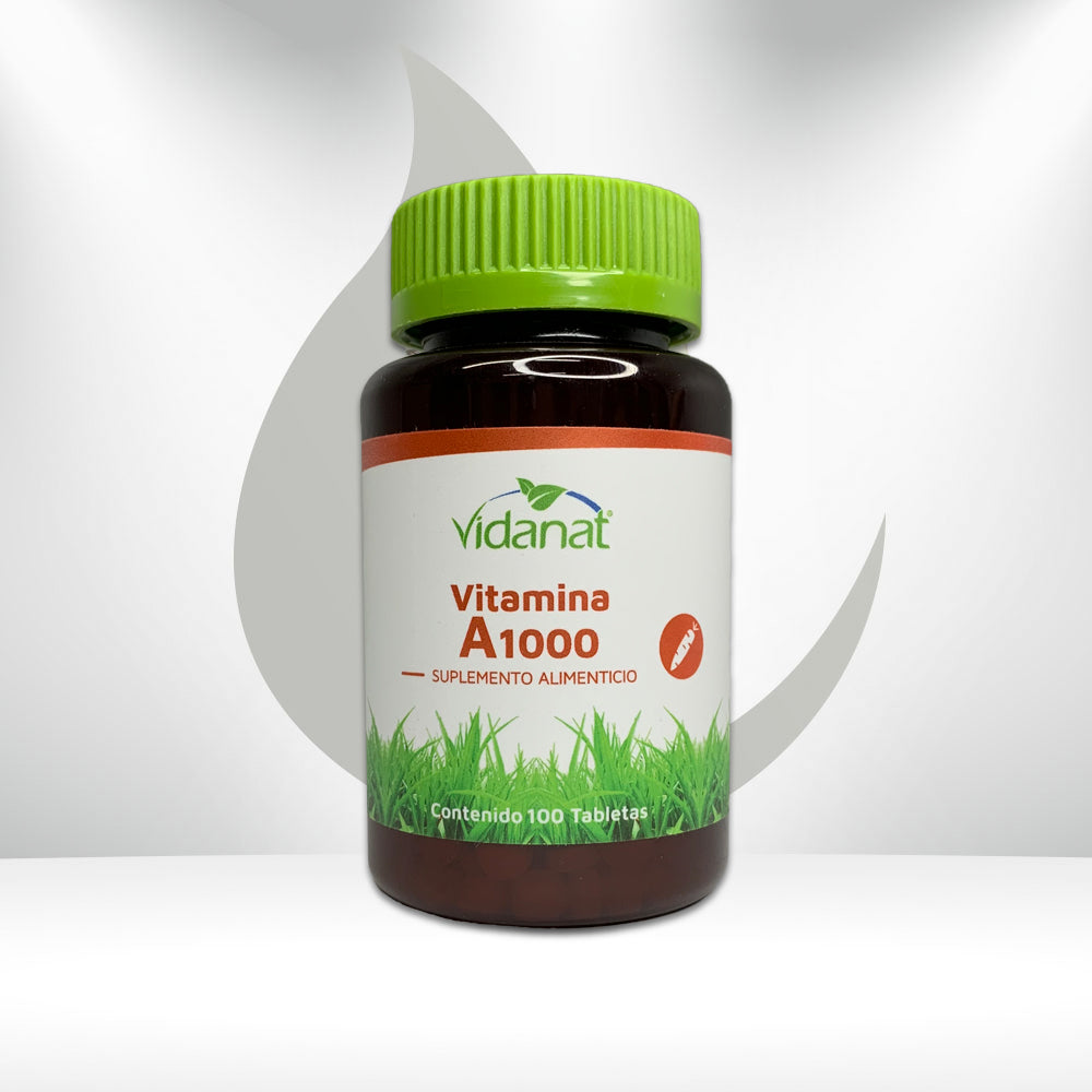 Vitamina A 1000 100 Tabs Vidanat