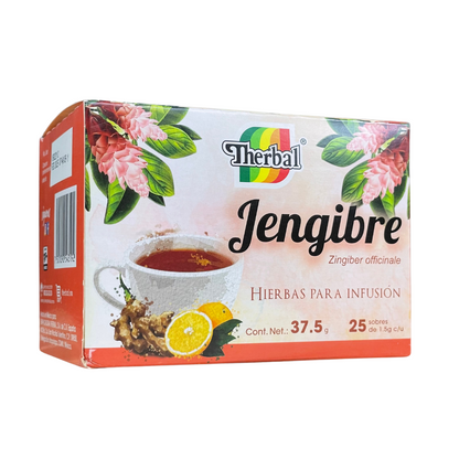 Té de Jengibre 25 sobres Therbal