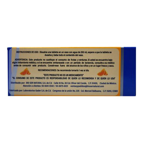 Vitamina C Efervescente 10 Tabletas Progyl 30